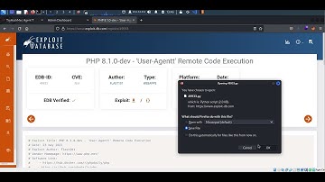 Agent T - TryHackMe  - PHP 8.1.0-dev - 