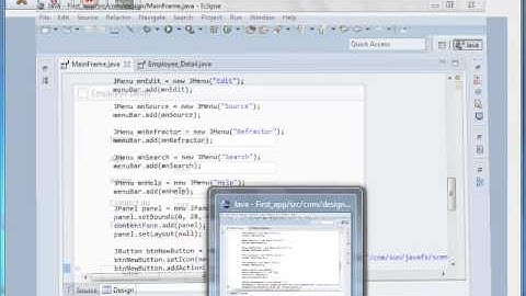 swing beginner tutorial part 3(swing jdbc crud operation)