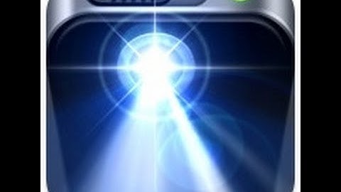 Flashlight Ⓞ iPhone App Video Review (Free Apps) - CrazyMikesapps iPhone Apps