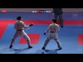 Karate 1 Rabat 2019. Bronze Medal Match Female: Hamideh Abbasali (IRA) vs.  AYAKA SAITO (JPN)