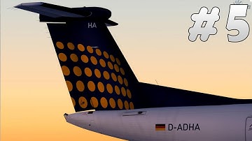 FSX | EGPF - EGAC | Majestic Dash 8 #5