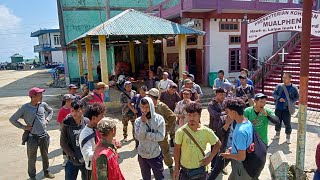 Zanin tlaiah Chau takin Champhai Chhungte khua mibo chu Mualphengah hmuh a ni ta,yma secy kan biakna