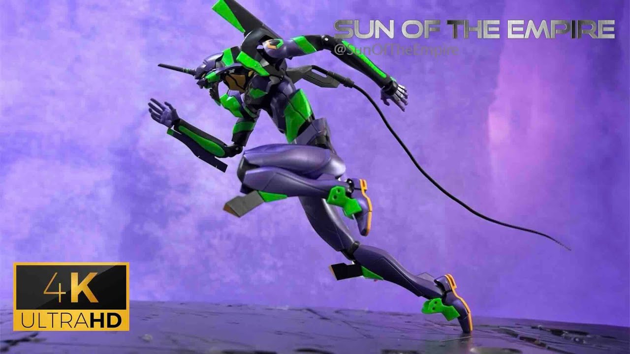 Yolopark EVANGELION - 20cm EVA-01 TEST TYPE Model Kit - AMK PRO 
