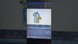 Nitebear on Amethyst Island (ANIMATED) - Made in Moho #mysingingmonsters #msm #nitebear #moho