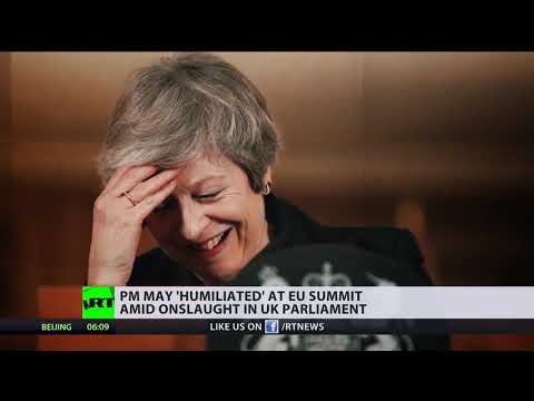 Theresa May ‘humiliated’ at EU summit