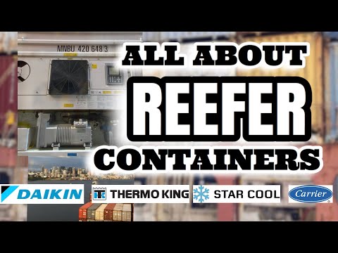 Video: De ce containerele frigorifice sunt albe?