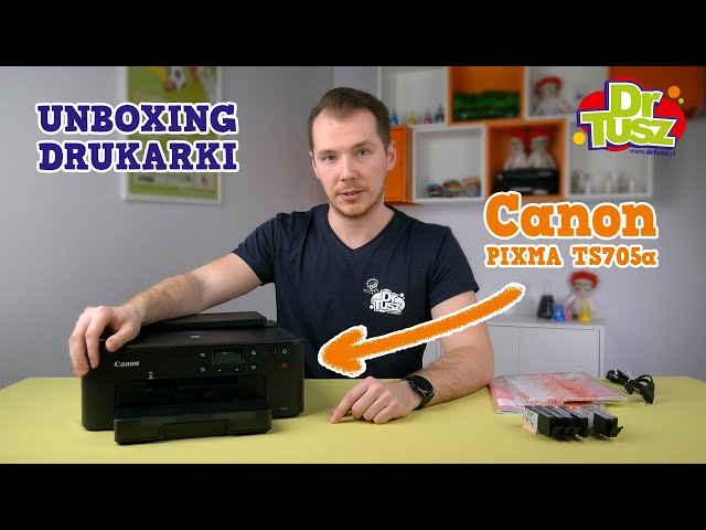 Canon Pixma TS705a printer - Unboxing