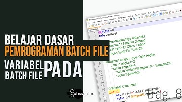 Belajar Batch File CMD: Cara Menggunakan Variabel di Script .BAT