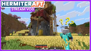 Hide and Seek in Mumbo's base, but he has NO IDEA!! [Hermitcraft STREAM DAY replay 16/11/25]