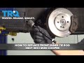 How to Replace Front Inner Tie Rod 2007-2013 Mini Cooper