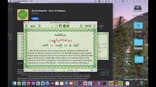 [MAC] Quran Majeed Sura al Baqara | Mac App Store | Basic Overview screenshot 2