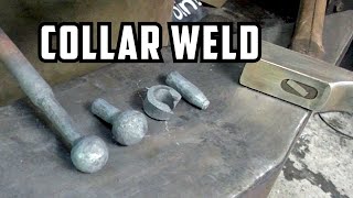 Forge welding with Filip Ponseele: The collar weld! - Mild steel (2020)