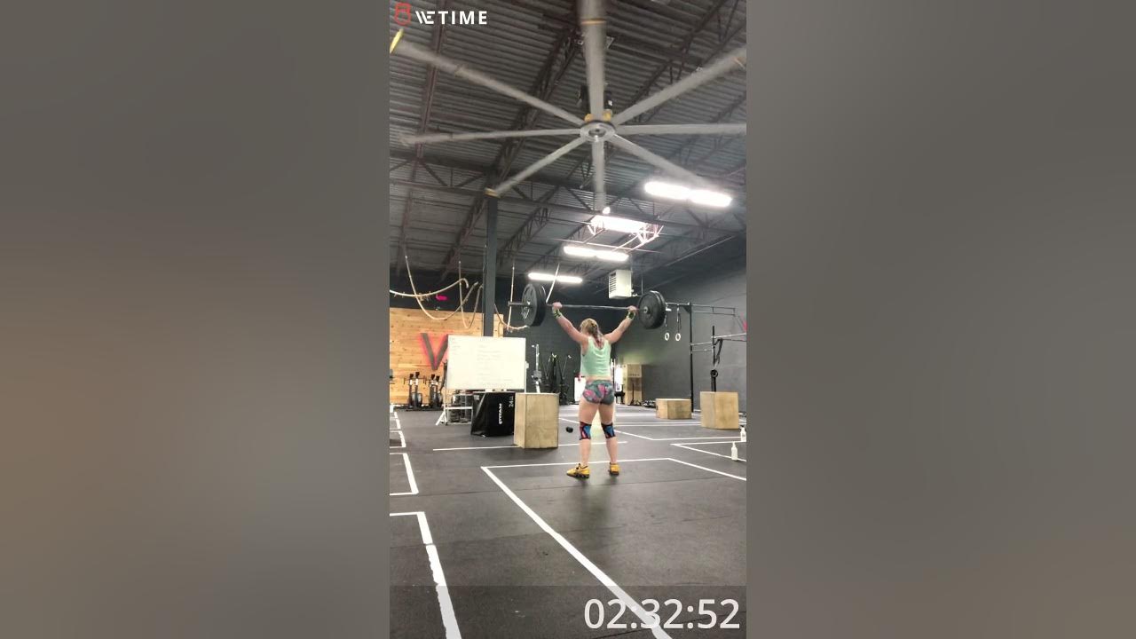 CrossFit Age Group Qualifier Test 5 Elizabeth Mourges YouTube