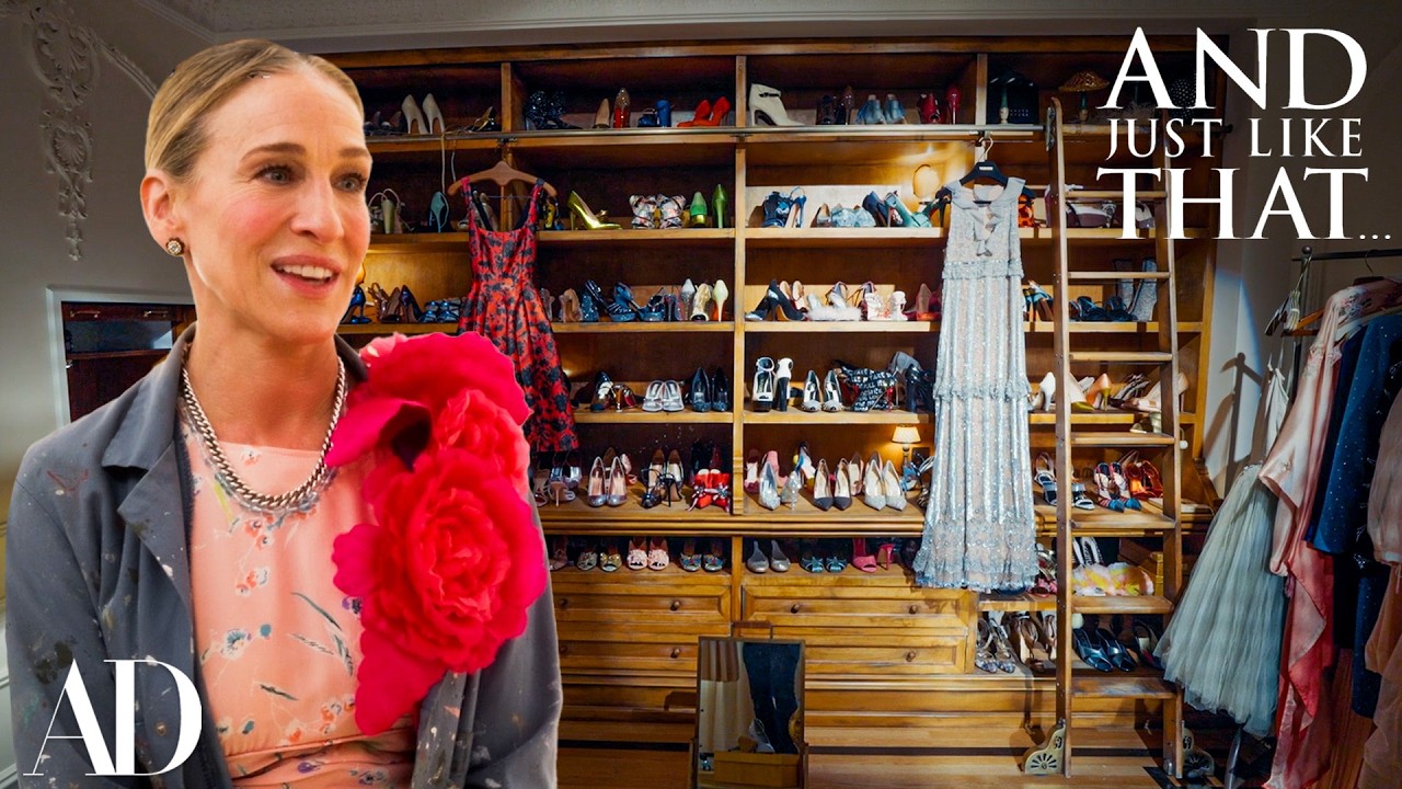 Экскурсия по третьему сезону сериала «И просто так» с Кэрри Брэдшоу | Экскурсия по съёмочной площ...