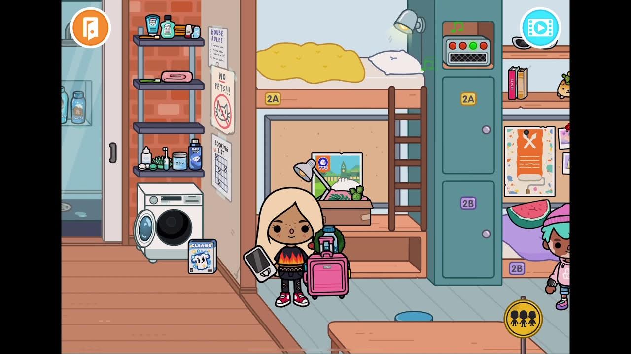 Going to college Toca life world YouTube