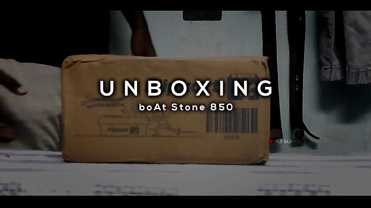 CENIMATIC UNBOXING | boAt Stone 850 Bluetooth Speaker🔊 | Review Video | #தமிழ் | RJ SURYA
