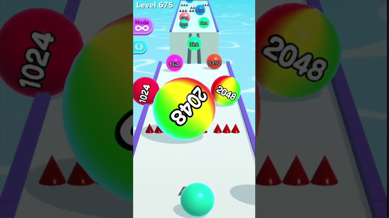 Stack Rider vs Ball Run 2048 – INTENSE Speedrun Challenge! ⏩🔥