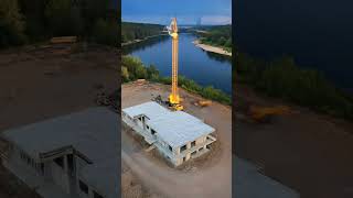 'Building a sleek modern house by the river' 🌊🏠 #timelapse #riverside