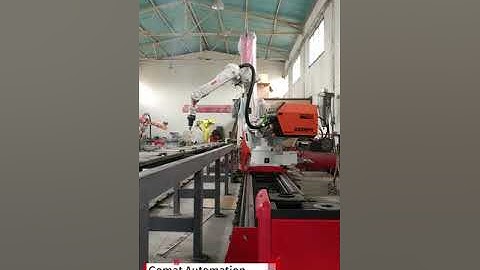 7 axis welding robot system