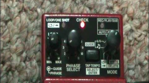 BOSS RC-2 Loop Station - How to