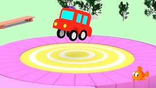 Cartoon Cars - CEMENT SCHOOL! - Cartoons for Children - Videos for kids screenshot 4