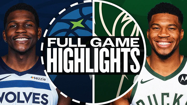 TIMBERWOLVES at BUCKS | FULL GAME HIGHLIGHTS | April 8, 2025