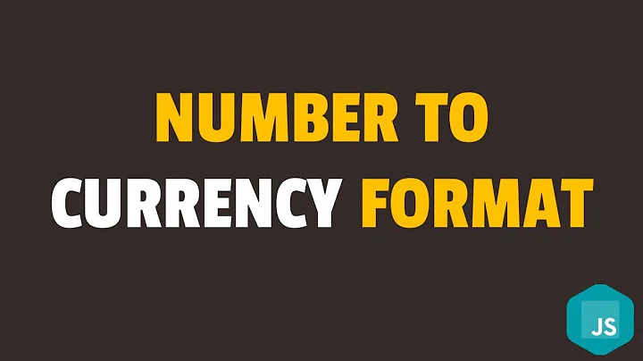 How to Format Number to Currency in Javascript