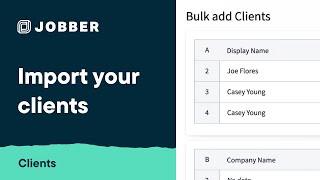 import your clients | clients