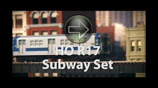 MTH HO R17 Subway Set