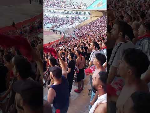 جمهور النادي الافريقي يا العاصمة ولادك ونتي هادرا Virage Club Africain Curva Nord 