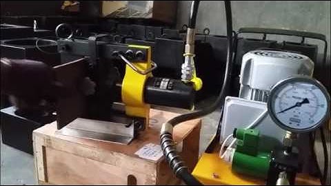 portable busbar bending machine