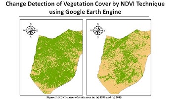 Change Detection of Vegetation Cover by NDVI Technique using Google Earth Engine