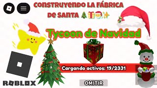 Roblox  Tycoon de Navidad 🎁 Construyendo la Fábrica de Santa 🎄🎁🎅✨ #roblox #juegosmovil #gameplay screenshot 1