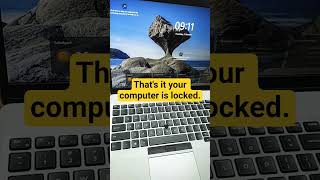 shortcut key to lock your window। shortcut key। #tech #keyboard #shortcut #shortcutkeys