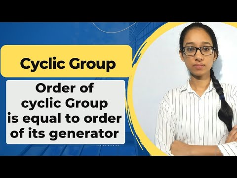 Order of cyclic