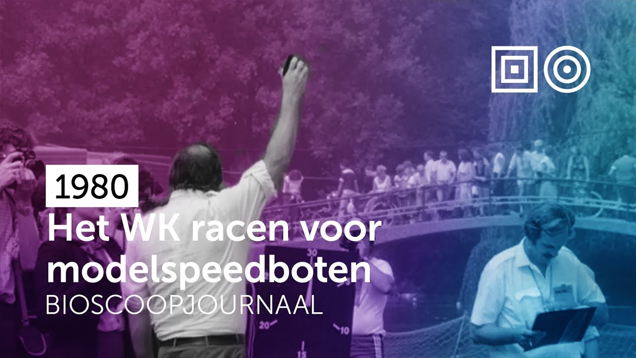 📽️Vliegensvlug over water: het WK racen voor modelspeedboten #1980