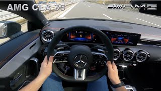 New Mercedes AMG CLA 35 // REVIEW on AUTOBAHN 251km/h