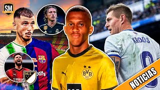 ¿MODRIC y KROOS fuera del REAL MADRID? | GRAN FICHAJE del DORTMUND y el BARÇA | GIROUD a la MLS