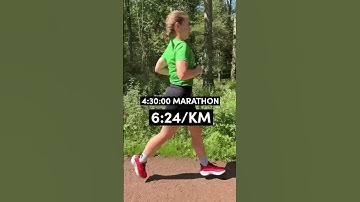 What Marathon Paces Look Like #running #shorts