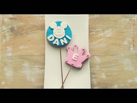 Decorar galletas con