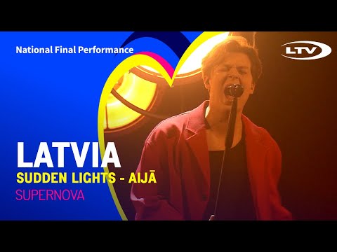 Sudden Lights - Aij? | Latvia ?? | National Final Performance | Eurovision 2023