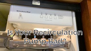 Kitchen Aid/Whirlpool Undercounter Ice Maker diagnosis and repair