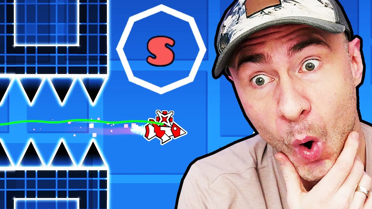 Getting S RANKS on the Geometry Dash Skill Tester