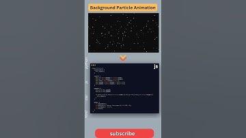 🔥 Create Epic Particle Effects in HTML, CSS & JS in 60 Seconds! | Quick Tutorial