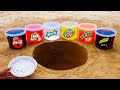 Coca Cola, Mirinda, Fanta, Sprite, Schweppes Cola, Mtn Dew in Buckets vs Mentos Underground