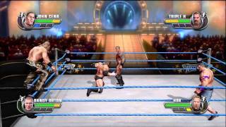 WWE Allstars- John Cena & Randy Orton Vs  DX