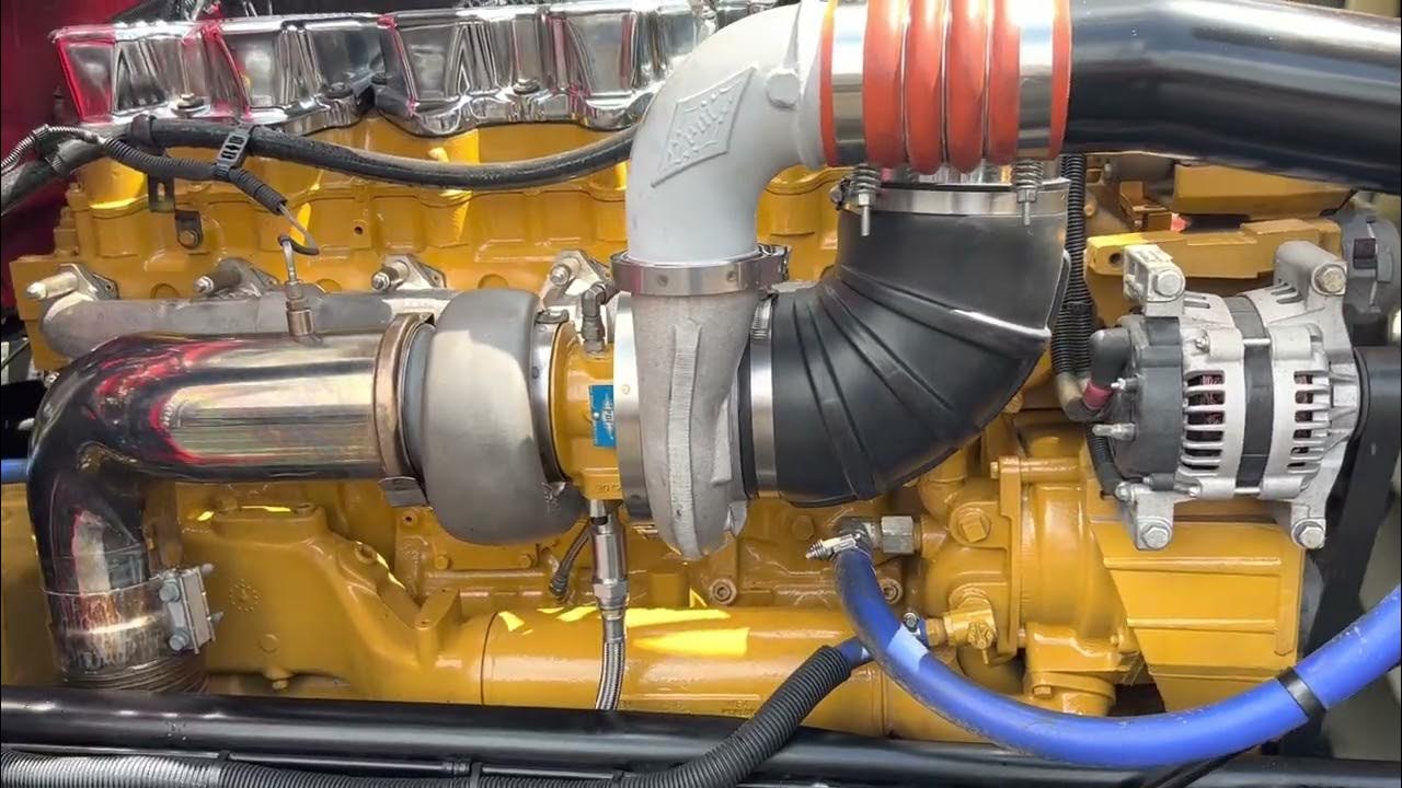 2WS CAT C15 600HP Built by technician BRIAN YouTube