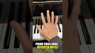 Repeated Notes Piano Challenge!