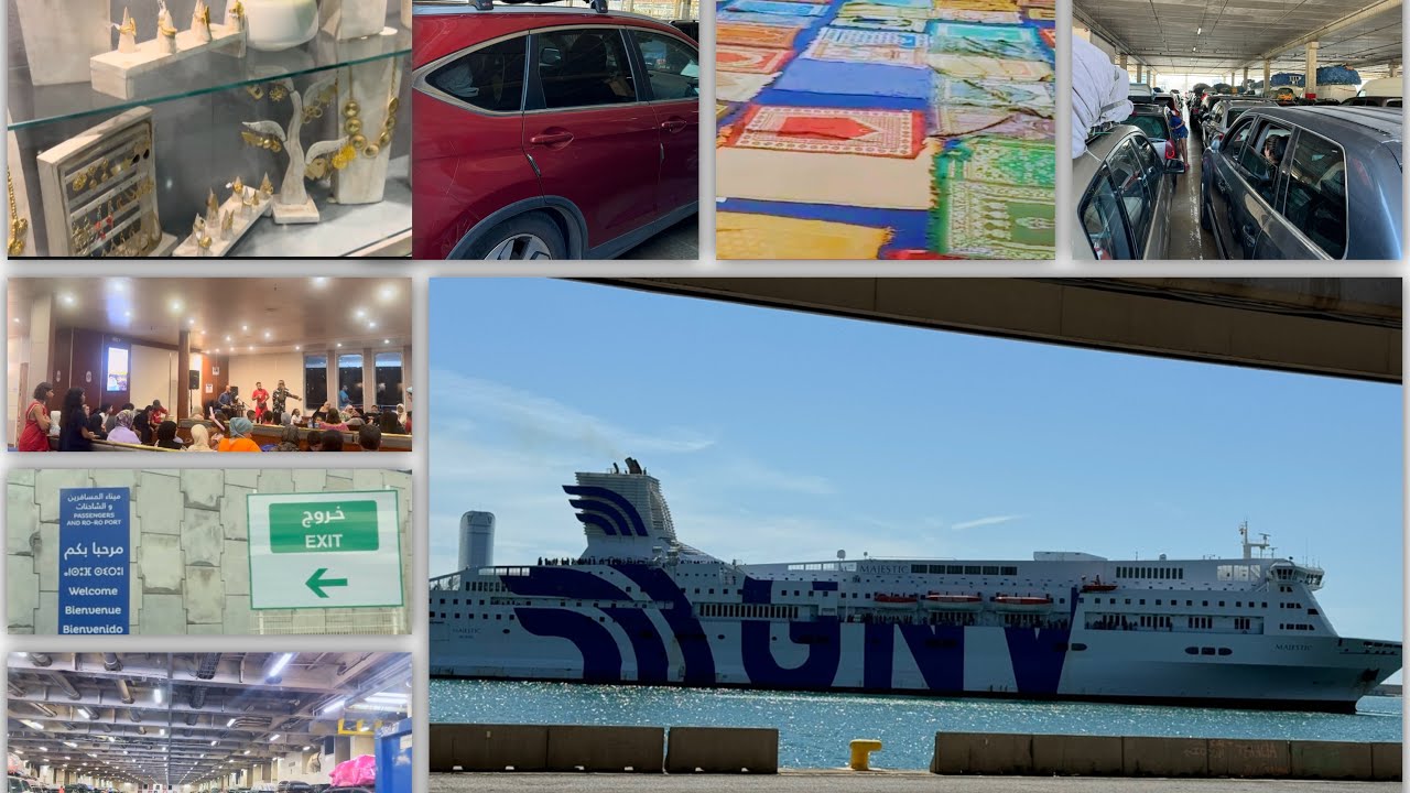 سفري للمغرب 🇲🇦 من برشلونة إلى طنجة جولة في الباطو GNV معلومات مهمة / وقتاش تقطعو بثمن مناسب