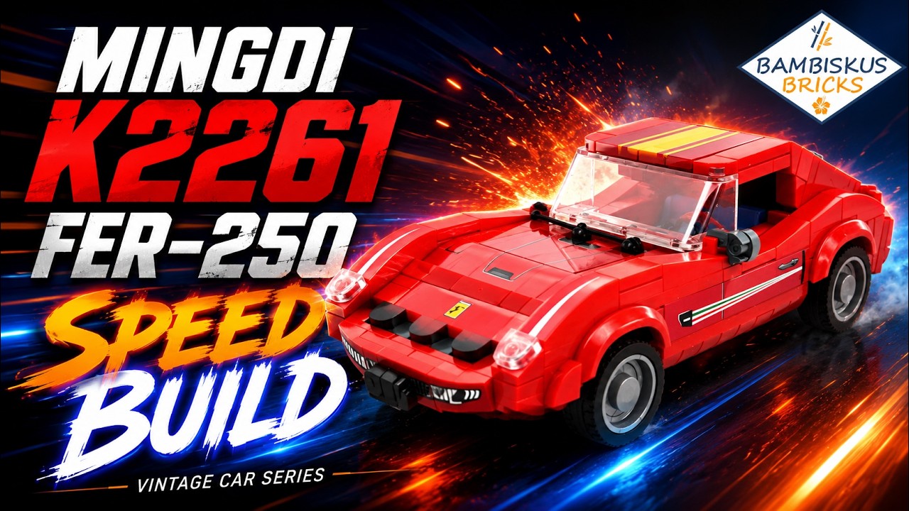 MINGDI K2261 FER-250 Speed Build | Ferrari 250 GTO Inspired - YouTube